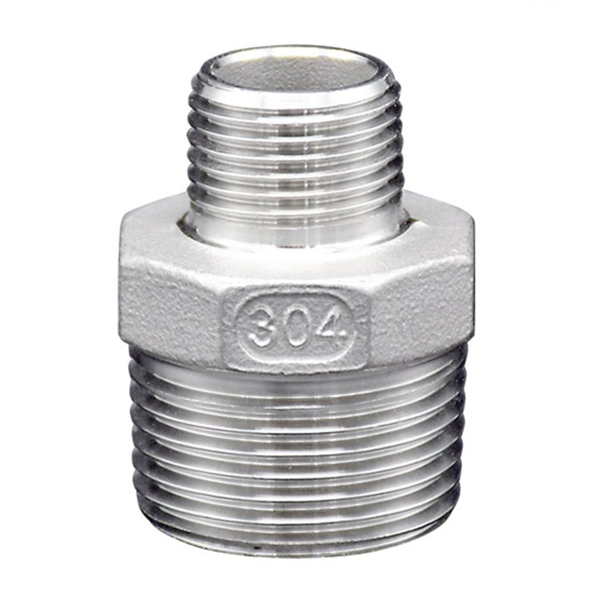 스텐 나사 레듀싱 헥사 니플,이경 주물 육각닛블,이경 육각니플,리듀싱,배관자재,수도배관 부속,설비부품,SUS304, 1개 1,250원