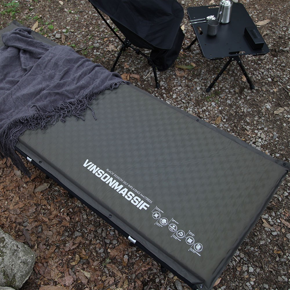 [빈슨메시프] 자충 매트 시그니처 싱글 더블 캠핑 자충 에어매트 휴대용 매트리스 5cm 8cm 46,900원