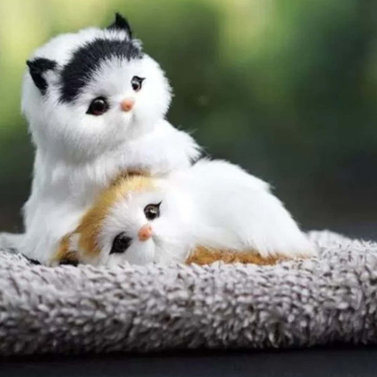 넘버링카 동물인형 차량용 악세사리 인테리어 소품 대쉬보드 탈취인형 강아지 고양이, 1개, 01 검정+오렌지 10,900원