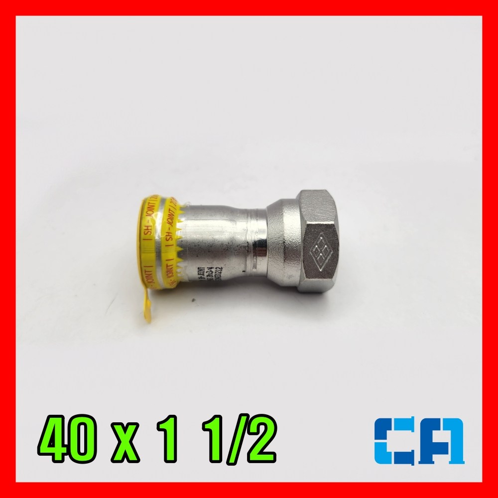 SR부속 암아답타 CF 40 x 1 1/2 압착 몰코연결부속 SU파이프 8,000원