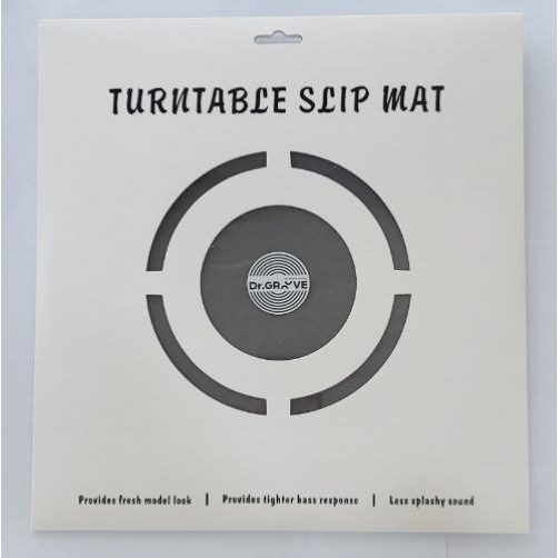 닥터그루브 가죽 + 코르크 적층 최고급 매트 Leather & Cork Audiophile Turntable Mat 48,000원