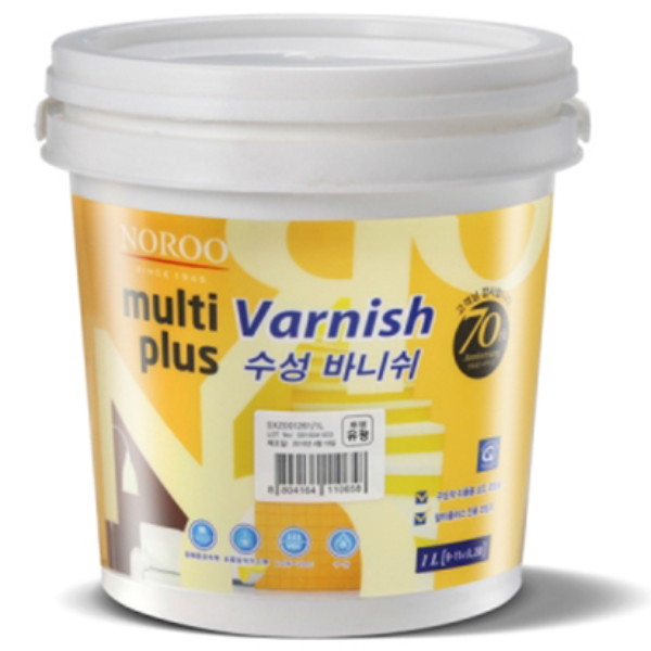 노루페인트 멀티플러스 수성 바니쉬 4L 31,000원