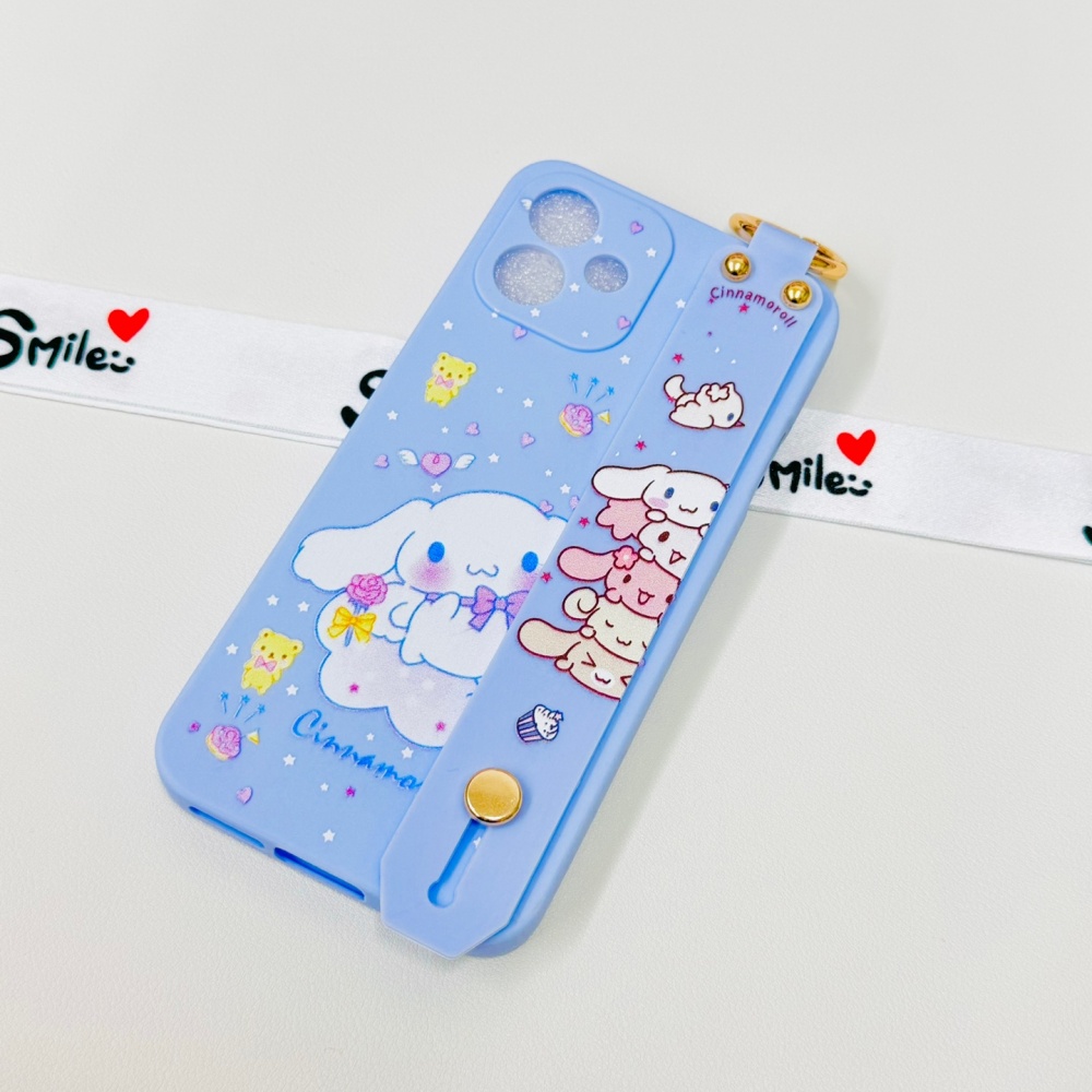 AT-M130 귀여운 시나모롤 블루 캐릭터 스트랩 목걸이 잼폰2 시나모롤키즈폰 마이브키즈폰 케이스 16,900원