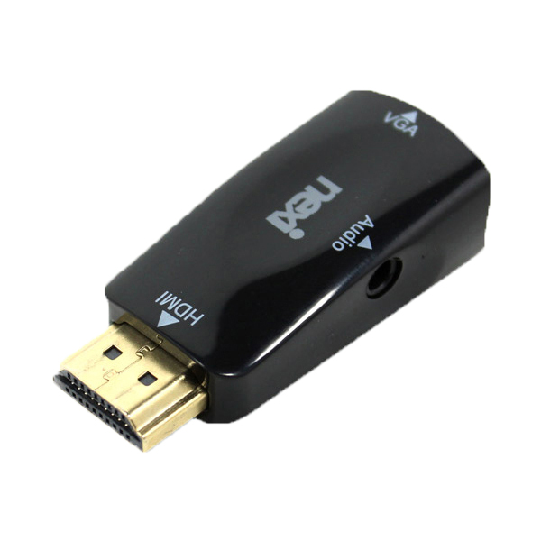 넥시 HDMI TO VGA 컨버터 오디오지원, NX-GHV04 5,900원