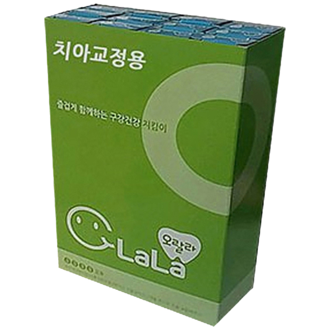 오랄라 교정용칫솔 랜덤발송 14,400원