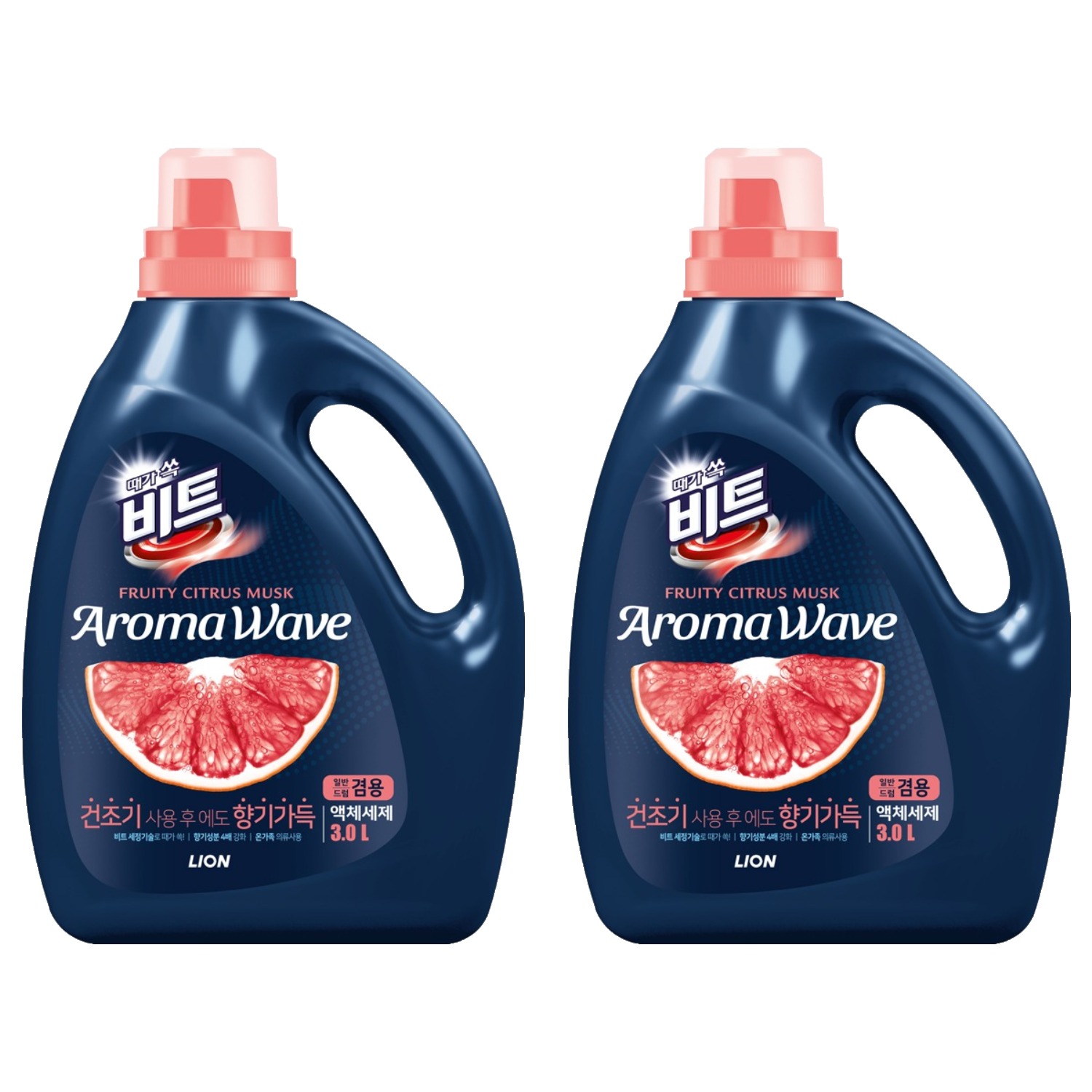 비트 아로마웨이브 일반 드럼 겸용 본품 시트러스향, 3L, 2개 16,460원