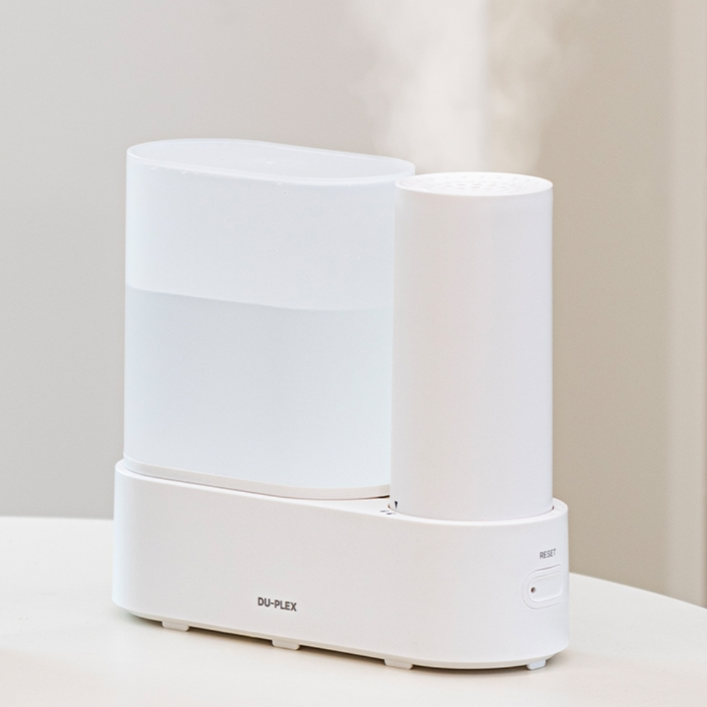 듀플렉스 가습기 미니 가열식 가습기 1.5L 간편세척 원터치 소형 따뜻한 가열가습기 33,800원
