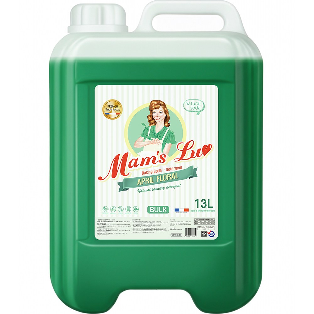 맘스럽 액체세제 플로랄 대용량세제, 1개, 13kg 10,490원