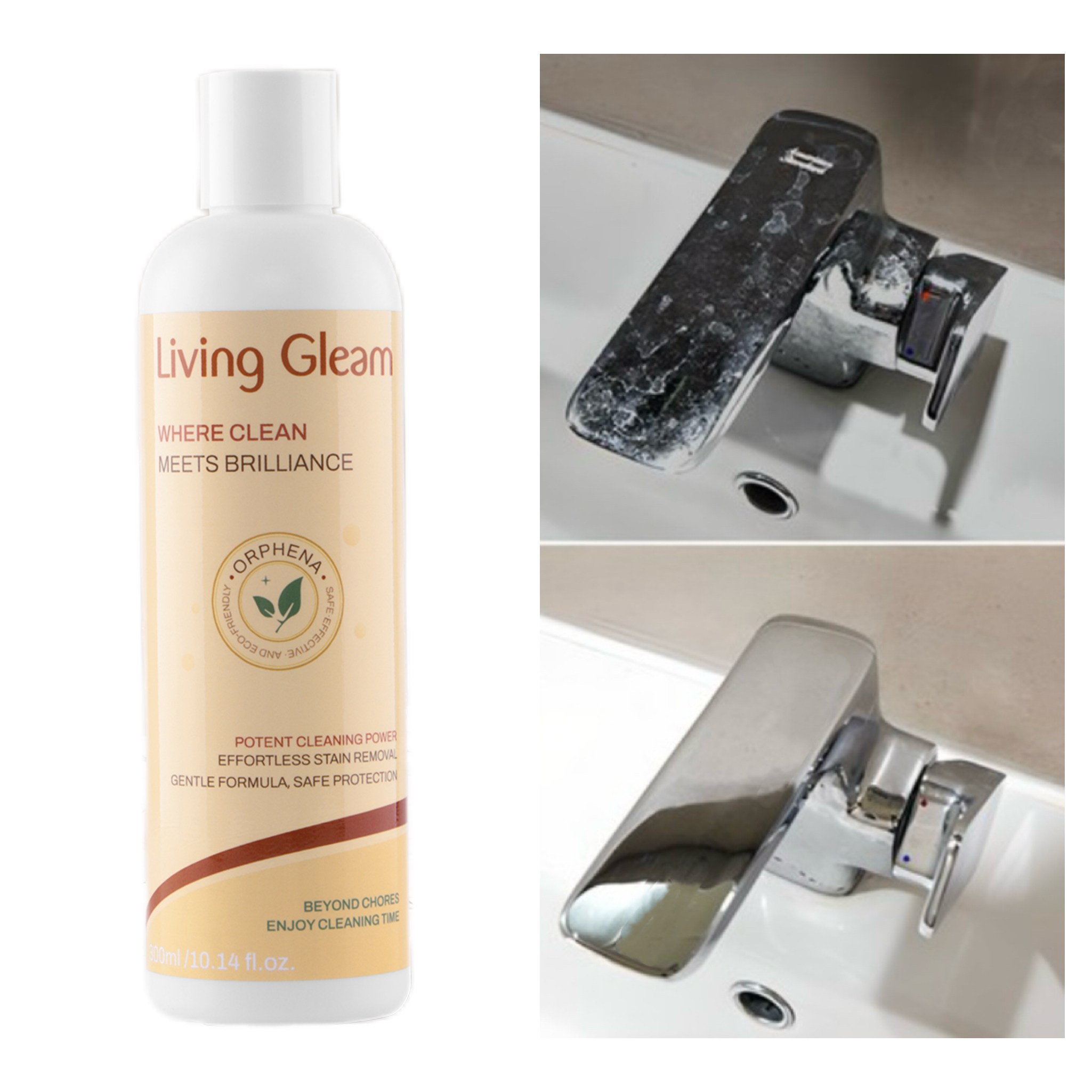 나노 코팅제 코팅청소제 요석 제거제 셀프 나노코팅제 주방 욕실 싱크대 화장실 화장대 다용도세정제 화장실 청소세제 거울 지문방지 코팅제 물때방지 코팅제 욕실 물때 제거제, 1개, 300ml 26,900원