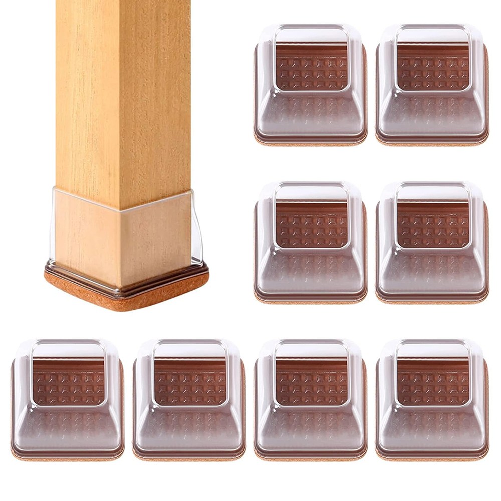 라이프웍스 완벽 소음 방지 TPE 펠트 의자발 커버, 8개 9,400원