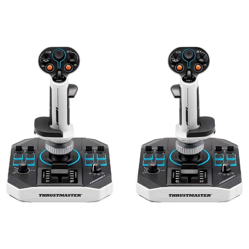 트러스트마스터 SOL-R2 HOSAS SPACE SIM DUO FLIGHTSTICK PC 비행 조이스틱 세트, 단일상품, 1세트 499,000원