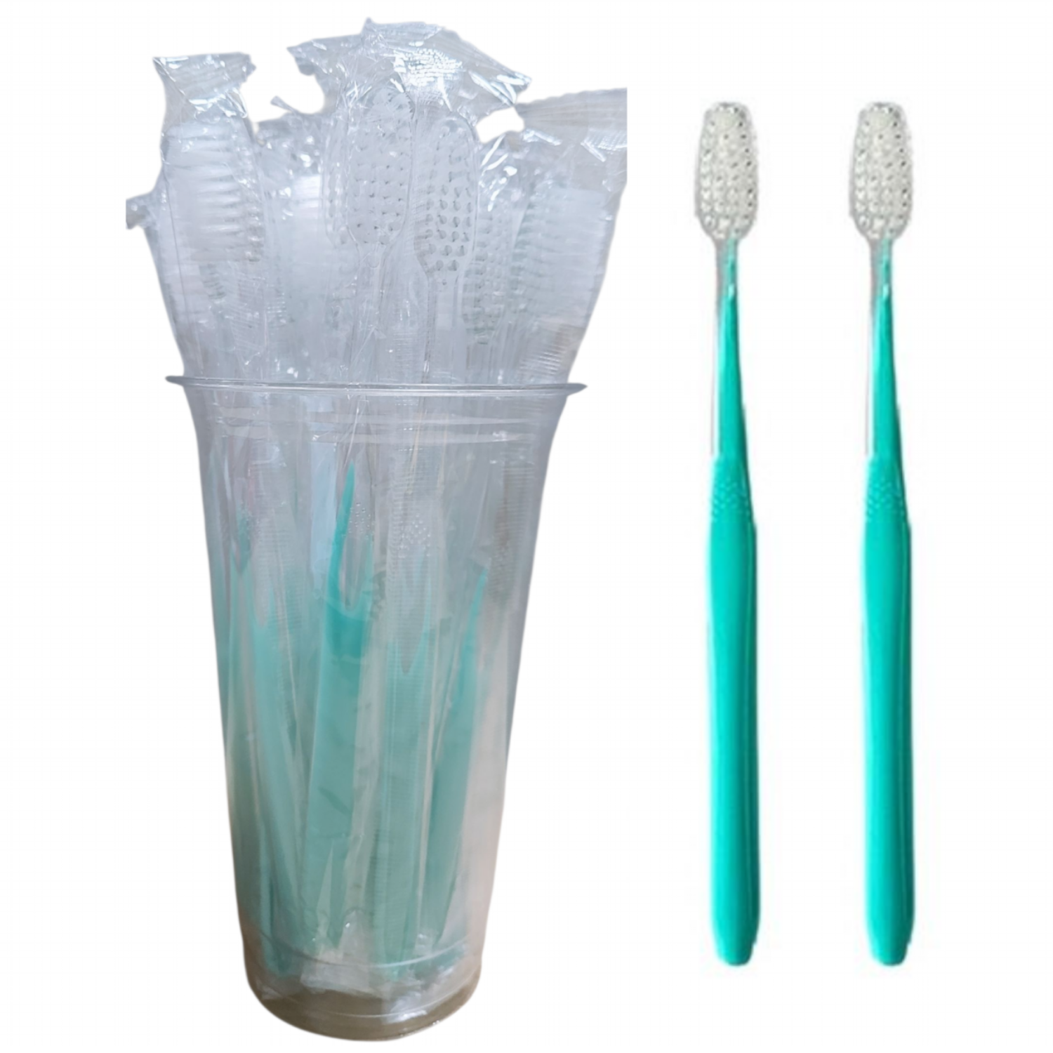 개별포장 고급 미세모 OPP 일회용칫솔, 1개, 500개입 27,500원