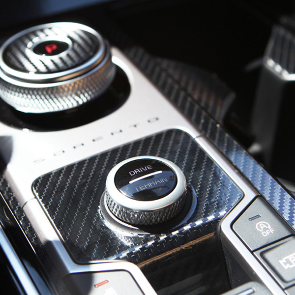 쏘렌토MQ4 호환 카본스티커, 1개, 기어커버 11,400원