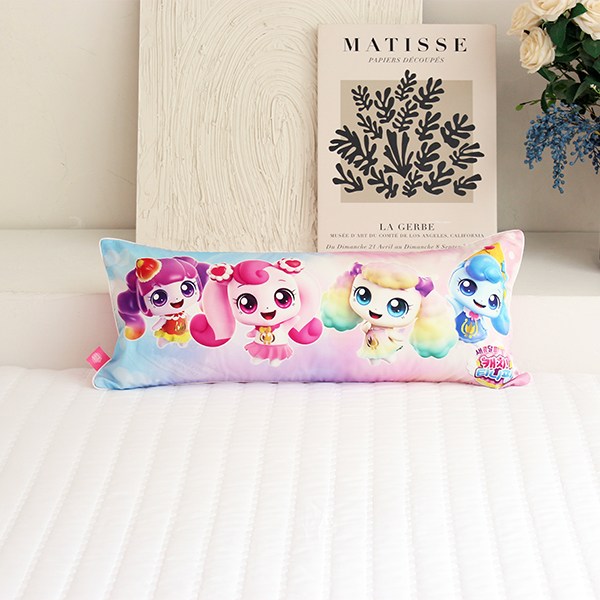 코알라컴퍼니 새콤달콤 캐치티니핑 국내생산 순면베개 30x70cm 마이크로화이버 솜 포함, 핑크 22,000원