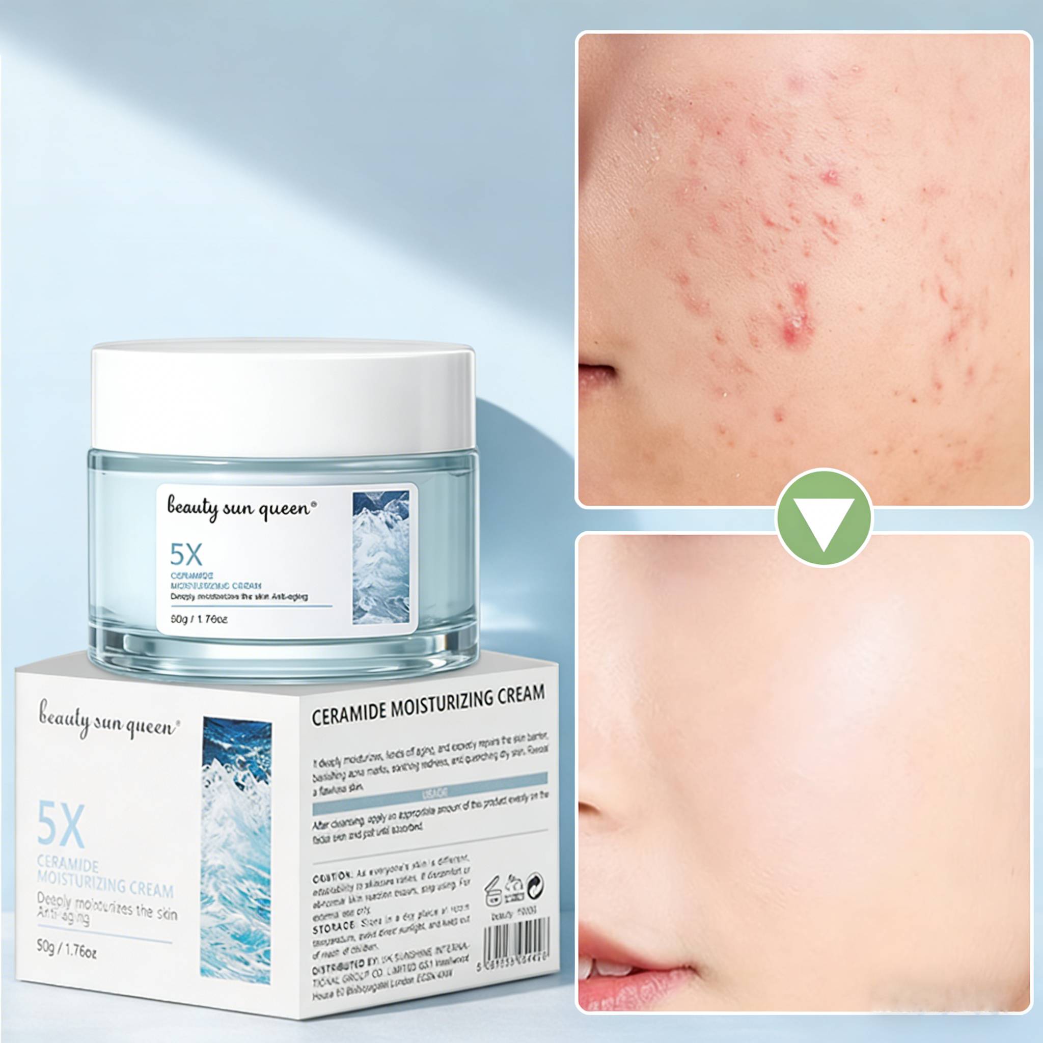 [여성 수분크림1위] 레이저 치료후 피부과 재생크림1위 egf 재생크림 이지에프 재생크림 파이토신 재생 크림 슈런 진정 크림 트라넥삼산 크림 100% 천연 성분, 50g, 1개 22,800원