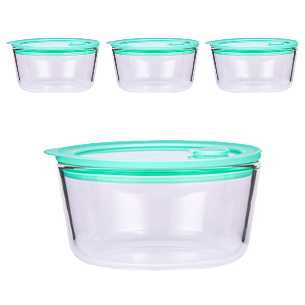 레벤쿠첸 브리드 내열 강화유리 밀폐용기, 4개 27,300원