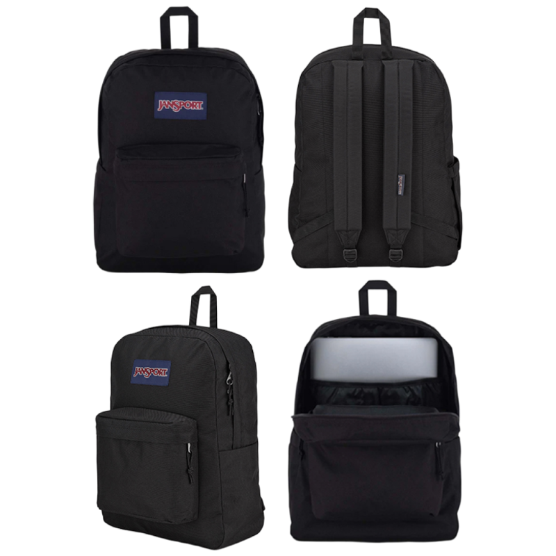 [국내배송] 잔스포츠 백팩 슈퍼브레이크 플러스 랩탑 노트북 슬리브 가방 + 크루아상 키링, 1개, 블랙 + 크루아상 키링 49,900원