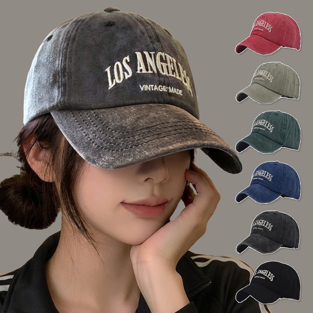 미다미 로스엔젤레스 빈티지 워싱 남녀공용 볼캡 (6컬러) 8,900원