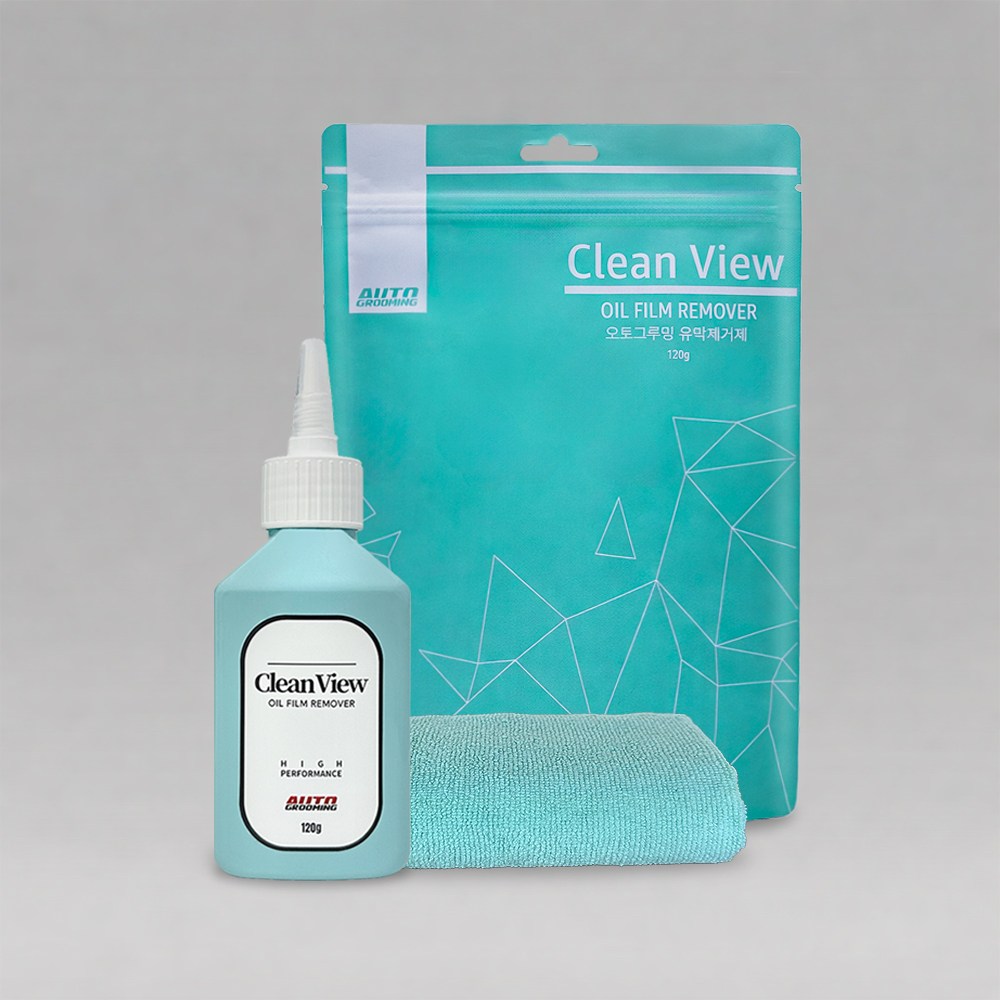 오토그루밍 클린뷰 자동차 유막제거제, 1개, 120g 9,900원