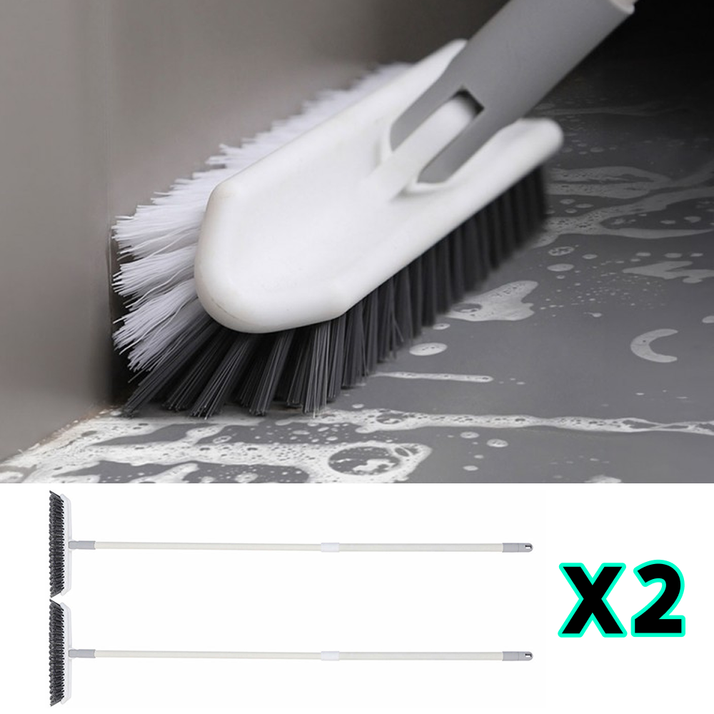무지스 1+1 욕실 틈새 V형 화장실 바닥청소솔 모서리 청소 브러쉬 청소솔 화장실솔, 화이트, 2개 7,900원