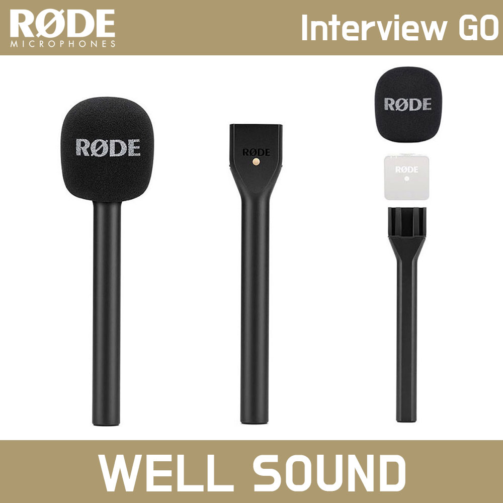 RODE 로데 Interview Go Wireless GO 전용 핸드헬드 마이크형 홀더 야외 촬영 인터뷰 녹음 방송용 로데 인터뷰고 와이어리스고 홀더 윈드 쉴드 홀더 39,000원