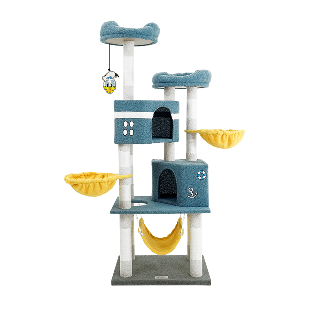 헬로망치 디즈니 도날드덕 캣타워 대형 DSNDD33, 블루, 1개 93,000원