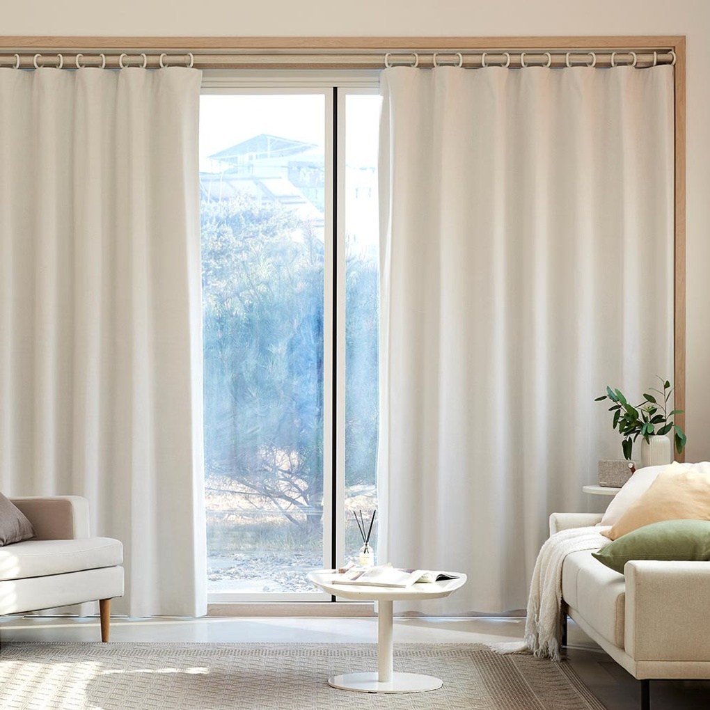 모던하우스 슬리피 100%암막 핀타입 긴창문커튼 220x235 화이트 2p BL3625016 104,640원