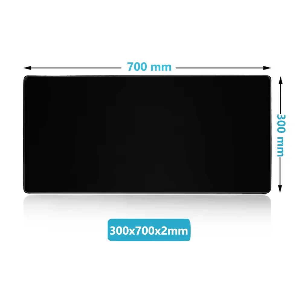 순수한 블랙 게임 마우스 패드 다중 크기 XL 21,060원