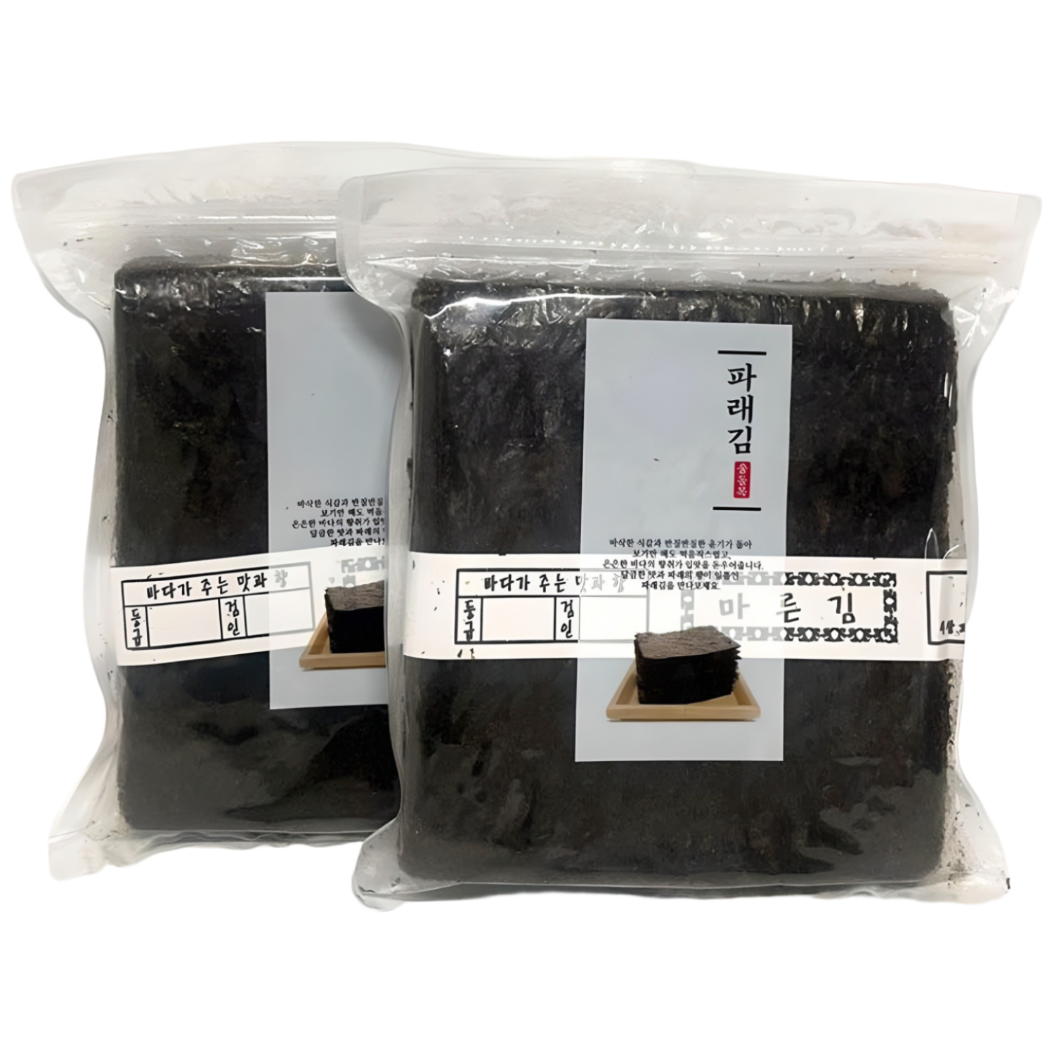 맛좋은 완도산 파래김 100매+100매 24,820원
