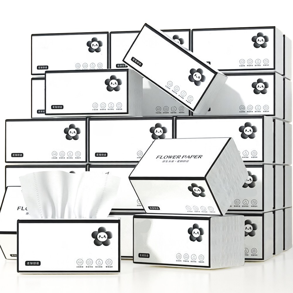 5겹 미용티슈 천연펄프 소프트팩 티슈 400매 부드럽고 도톰한 대용량 가정용 사무실용 휴지, 1개, 45개입 39,000원