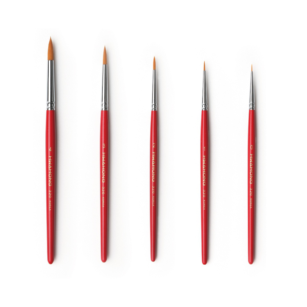 세필붓 수채화붓 구성붓 화홍 붓 모음 2,240원