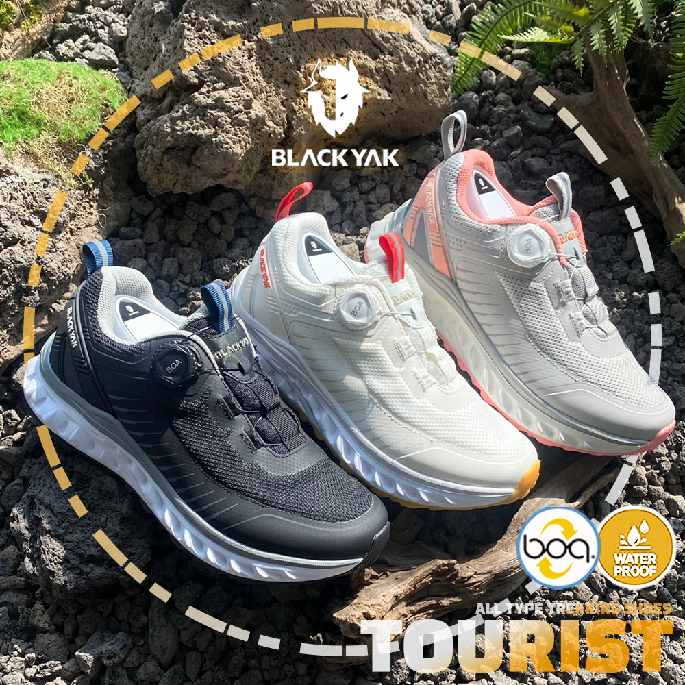 블랙야크 트레킹화 투어리스트(공용) 쿠션 기능성 운동화 아웃도어 제주 둘레길 커플 등산화 104,800원