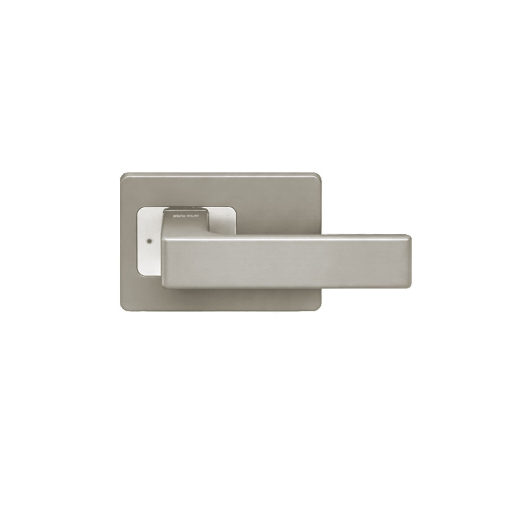 하이엔드 고급형 방문손잡이 사각 플레이트 문고리 침실 화장실 그레이 다크그레이 손잡이 버블렛, 그레이, 1개 37,000원