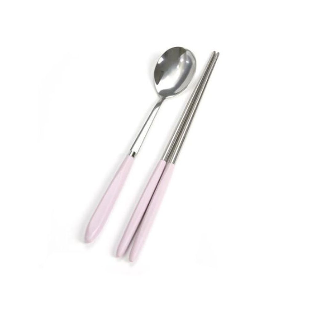 올비아 수저세트 스텐 젓가락 숟가락 국산 크림 1P 8,860원