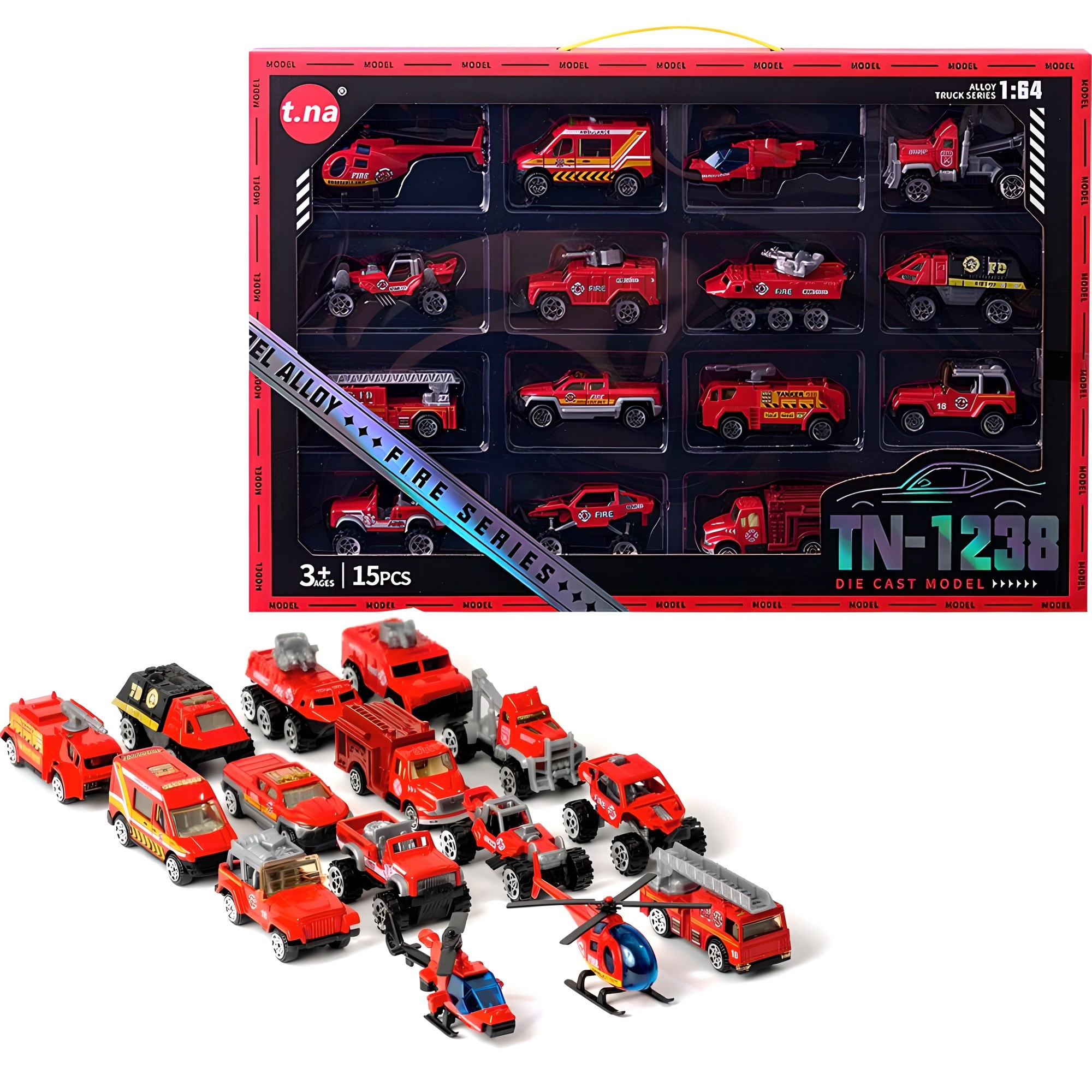 키저스 고고 메탈 미니카 15종, 소방차, 1세트 19,400원