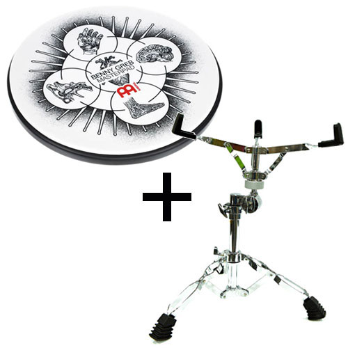 Meinl 베니그랩 12인치 고무 연습 패드 스탠드포함 140,000원