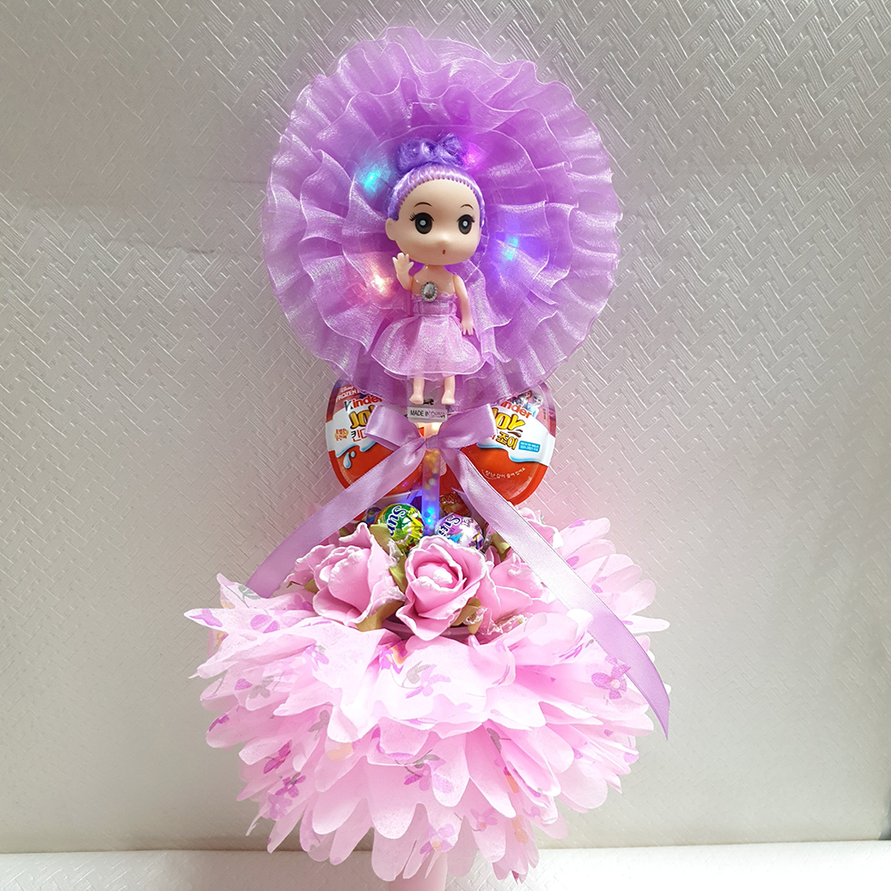 안산 플라워마트 당일발송 LED 야광 요술봉 인형 사탕꽃다발 22,900원