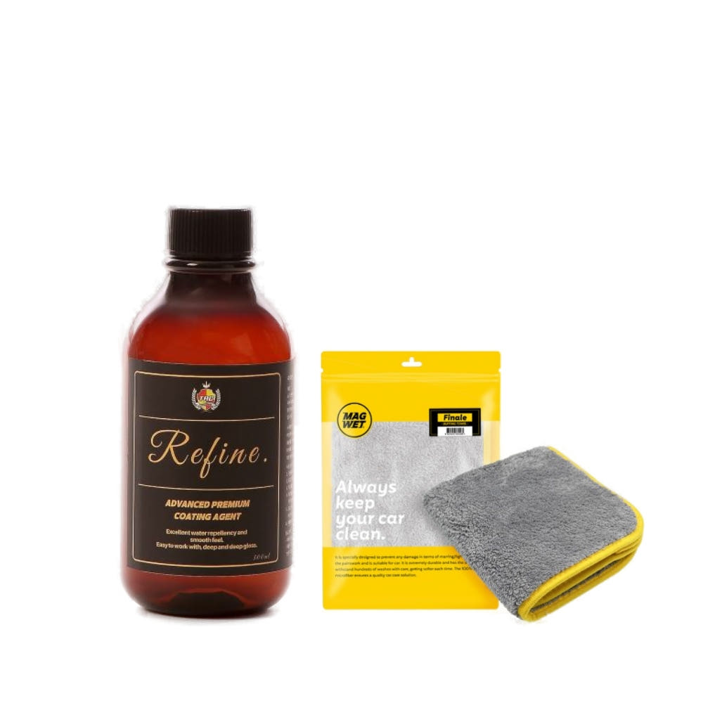 TAC시스템 리파인 300ml + 마그웻 피날레 버핑타월 세트 17,000원