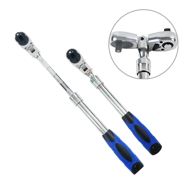 대만산 세신 1/4 길이조절 플렉시블 굴절 자동라체트 깔깔이 라쳇렌치 길이연장복스 라쳇핸들 27,000원