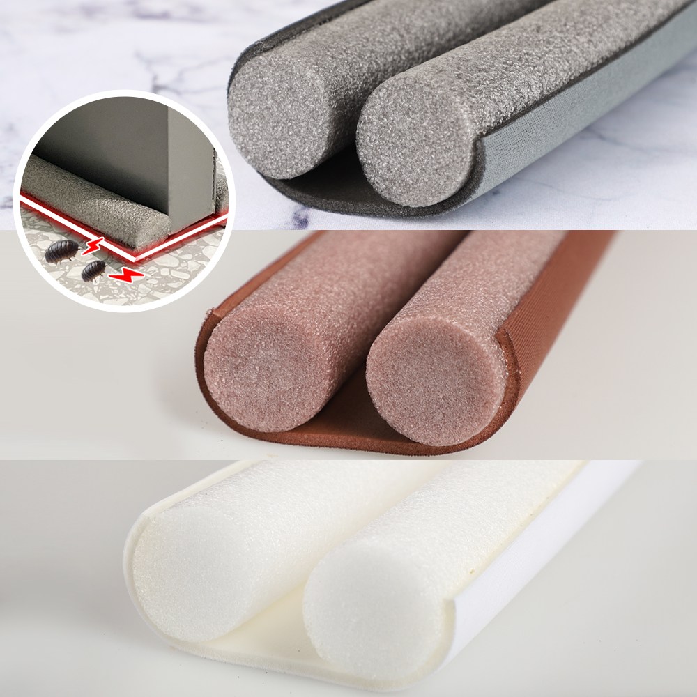 [창고정리 최저가] 문틈 새막이 틈새 방문 문풍지 외풍차단 소음 불빛 완벽봉쇄 발낌방지 1,200원