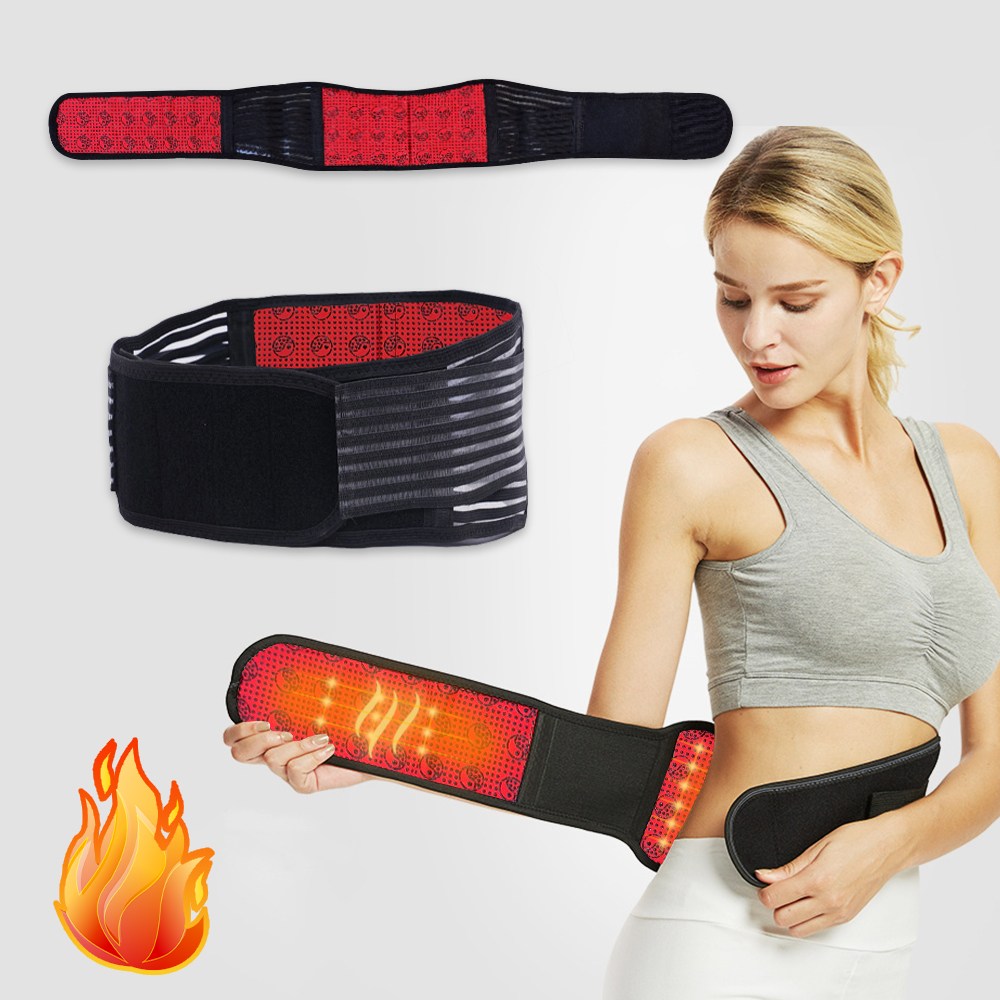 에덴샵 토르말린 자가발열 허리벨트 보온 태극 발열 허리보호대, 1개 9,900원