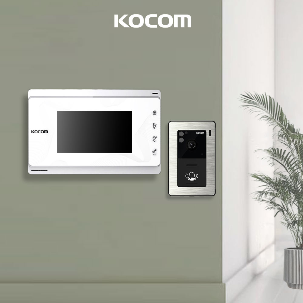 코콤 월패드 7인치 디지털 비디오폰 K2S VP-70CW 초인종포함세트 336,900원