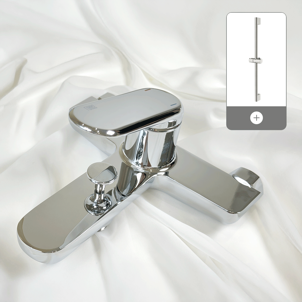 샤워겸용 욕조수전 호텔 욕실 샤워기 수전 크롬, 1개 88,000원