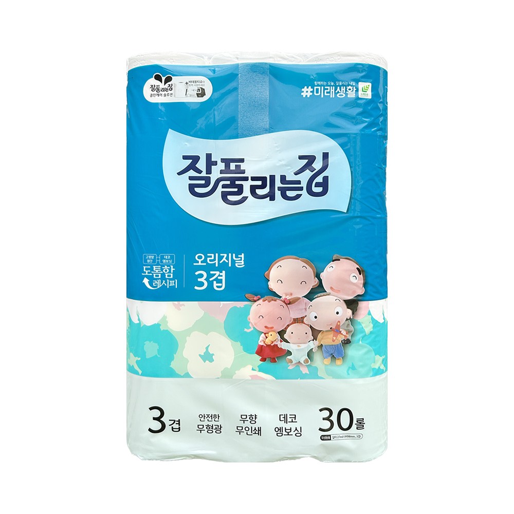 케이에이치커머스 잘풀리는집 오리지널 3겹 27m 15,500원