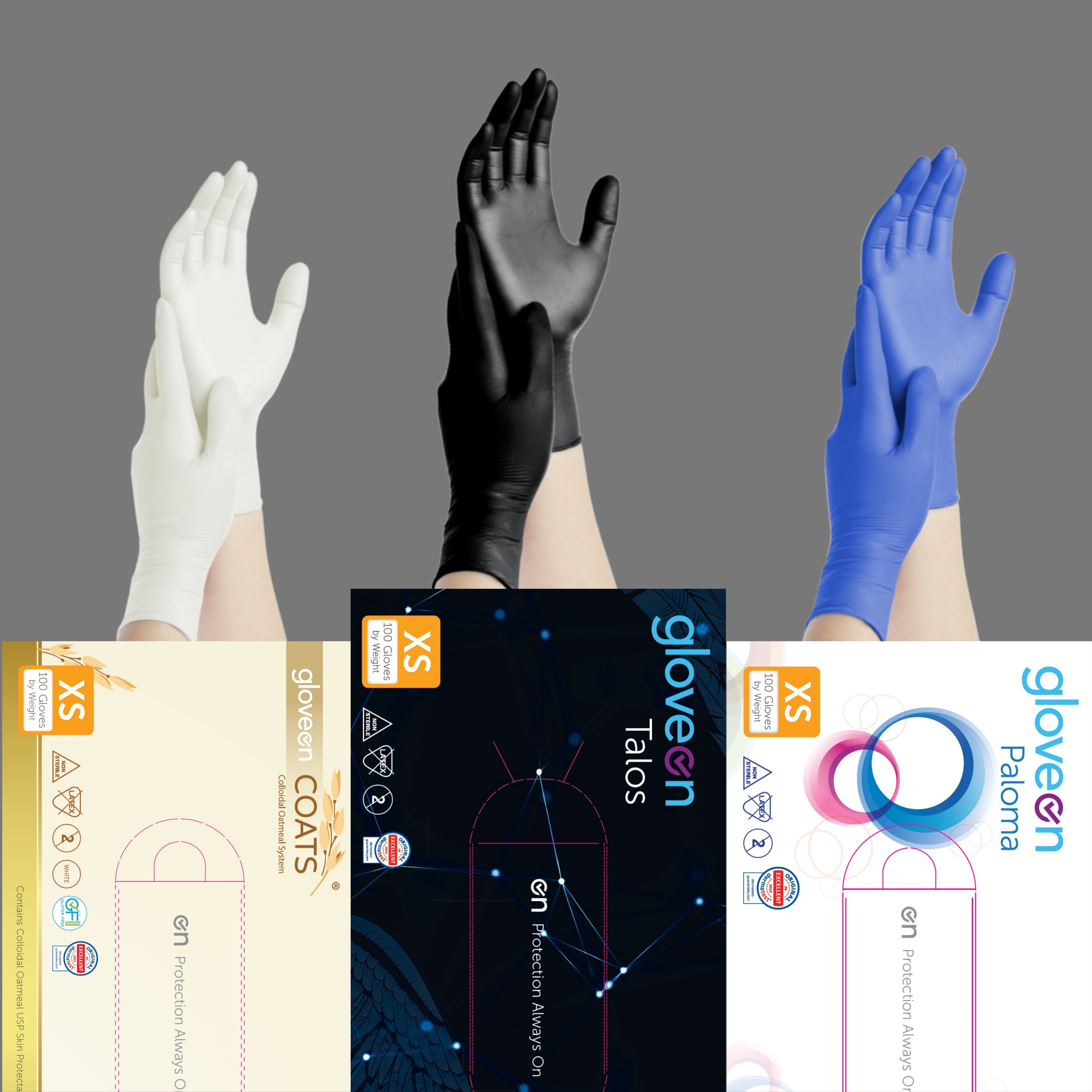 글러브온 초경량 식품용 니트릴장갑 100매 9,900원