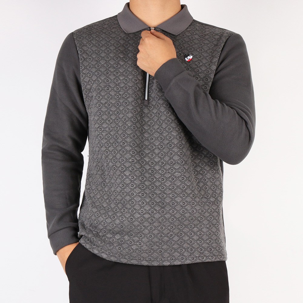 [SPM] D남성프리미엄퀄팅골프티 남자 골프 티셔츠 긴팔티 스판 카라 스포츠 빅사이즈 37,800원