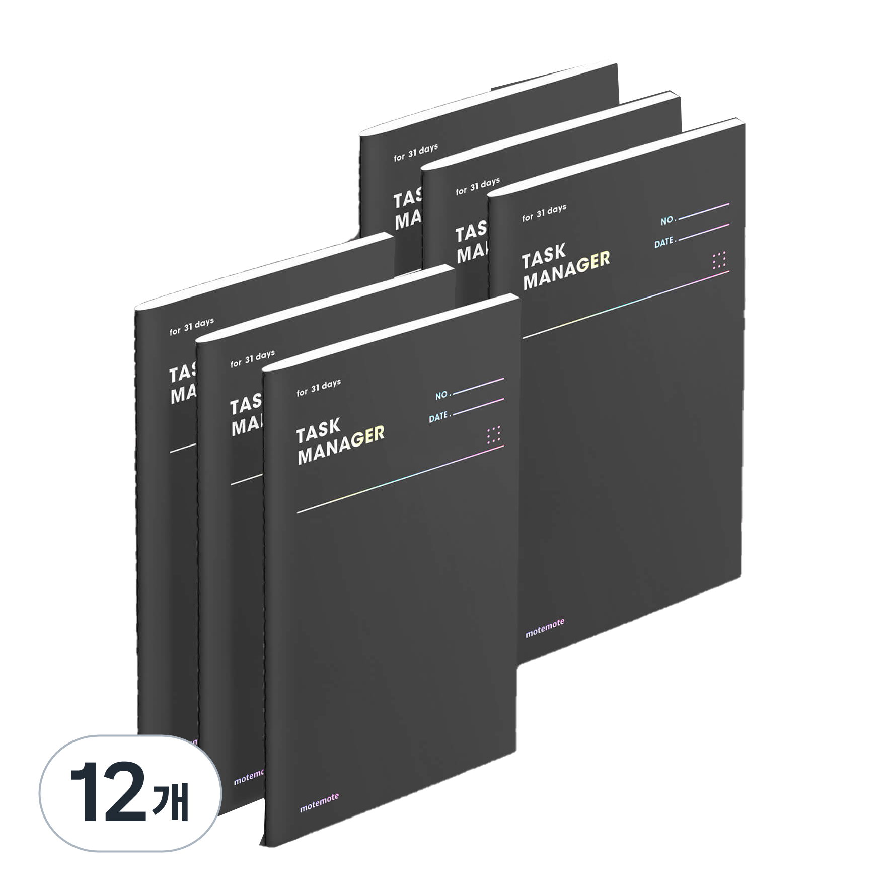 모트모트 태스크 매니저 노트31DAYS, 다크호스, 12개 30,540원