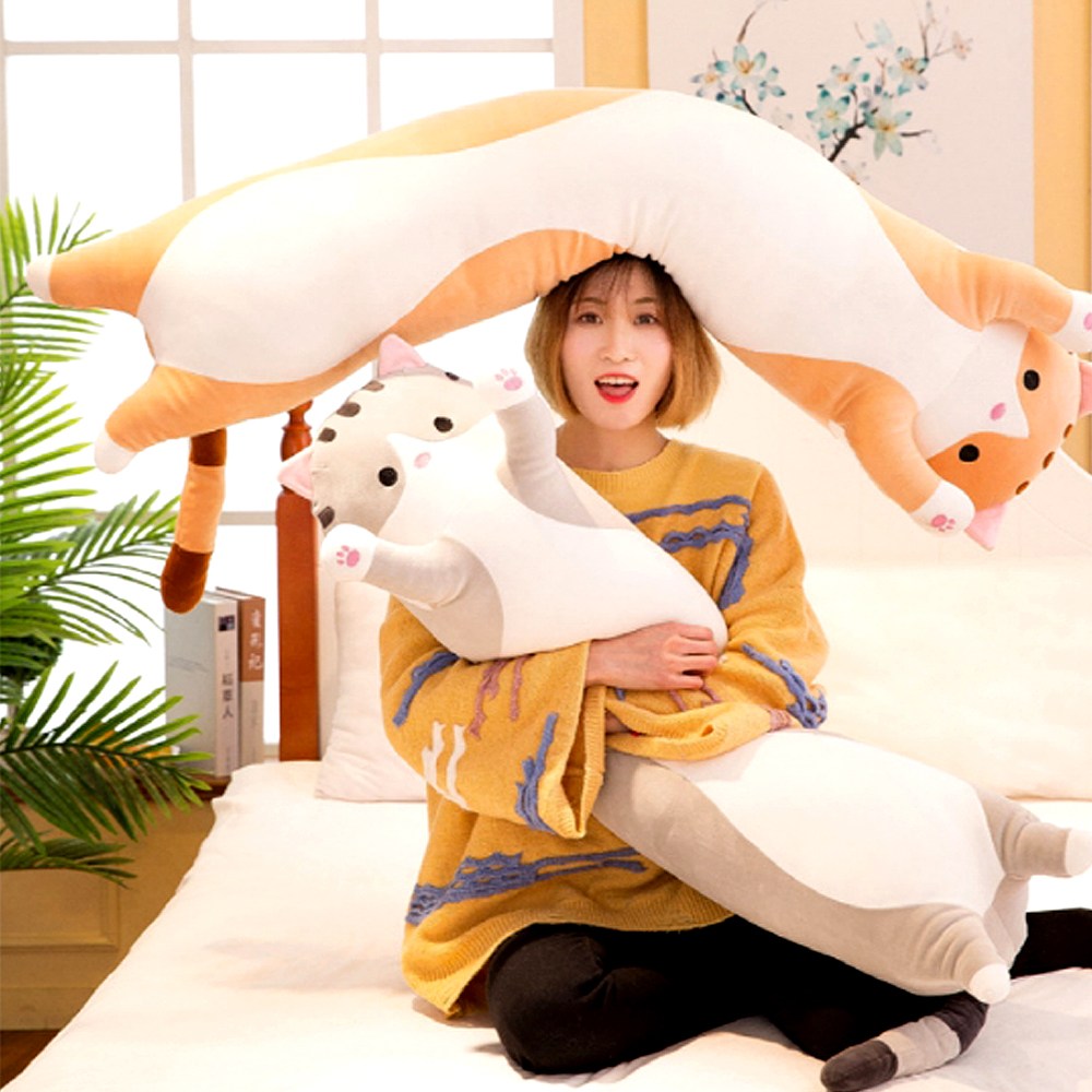 초대형 고양이 인형 쿠션 베개 바디필로우 수면베개 130cm 5시전 당일출고 42,750원