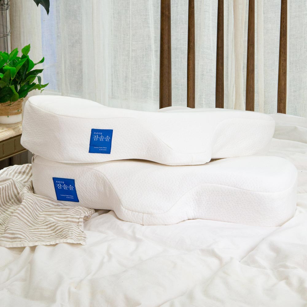 [네이버 BEST 1위]잠솔솔 경추베개 메모리폼 베개커버 17,000원