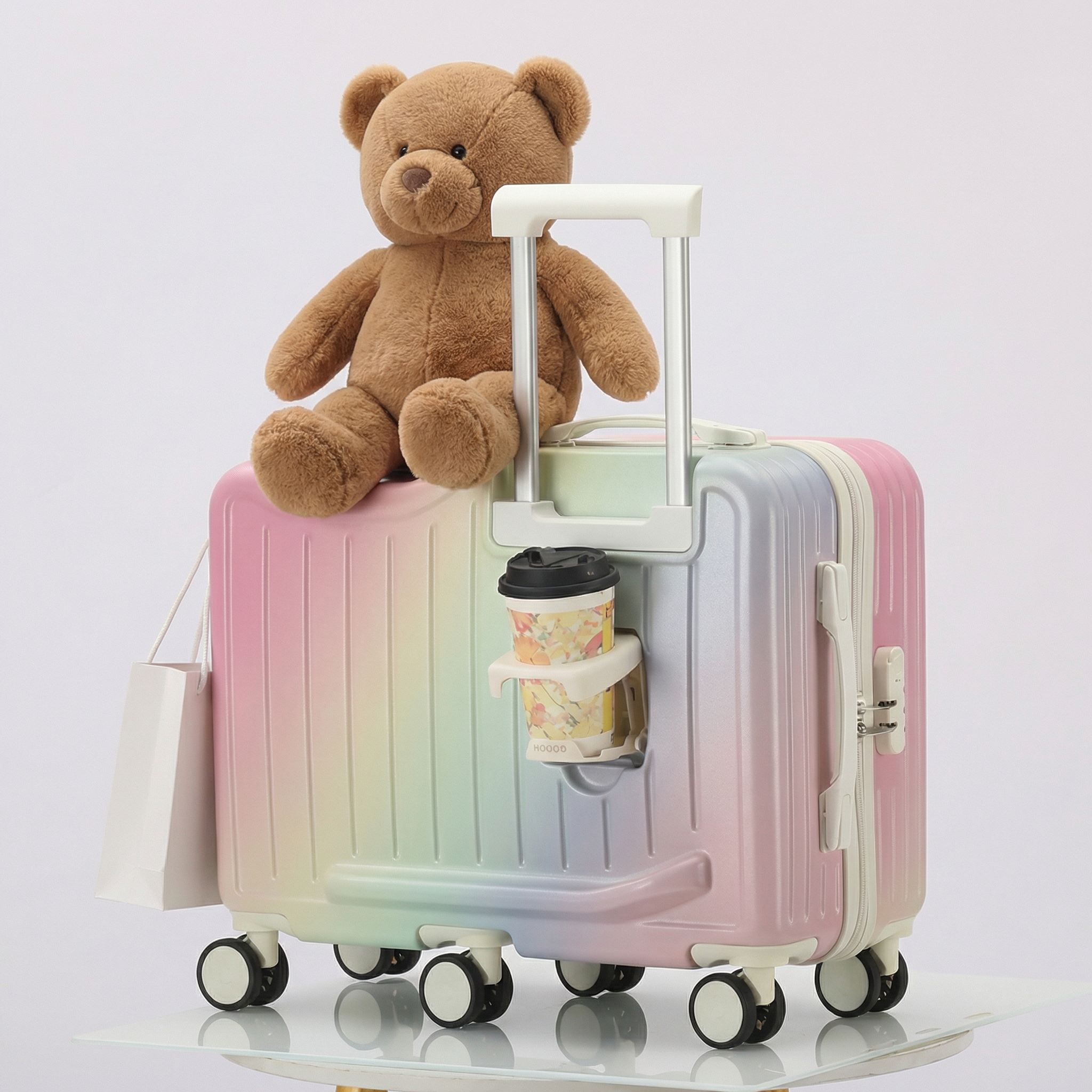 타는 캐리어 20인치 기내용 6륜 컵홀더 내장 무소음 캐스터 69,990원